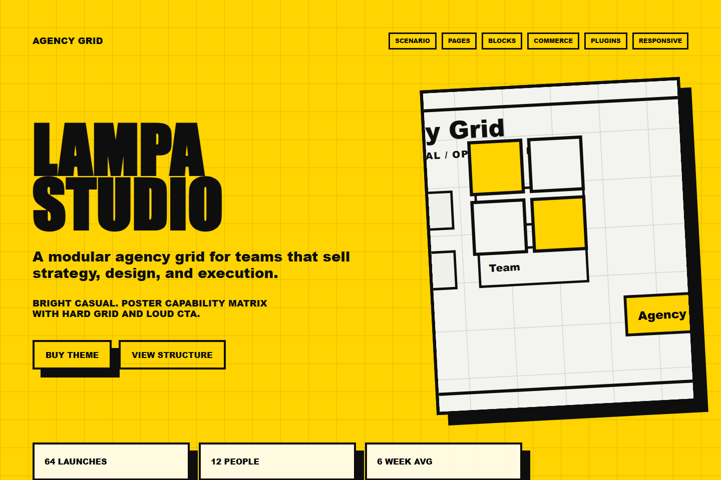 Agency Grid preview