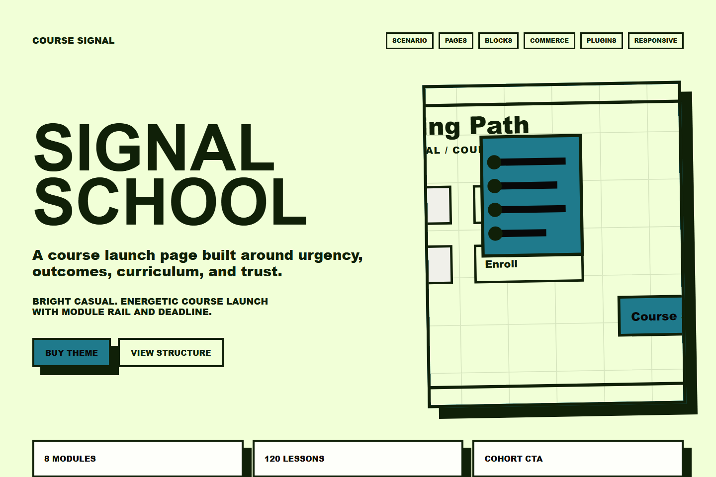 Course Signal preview
