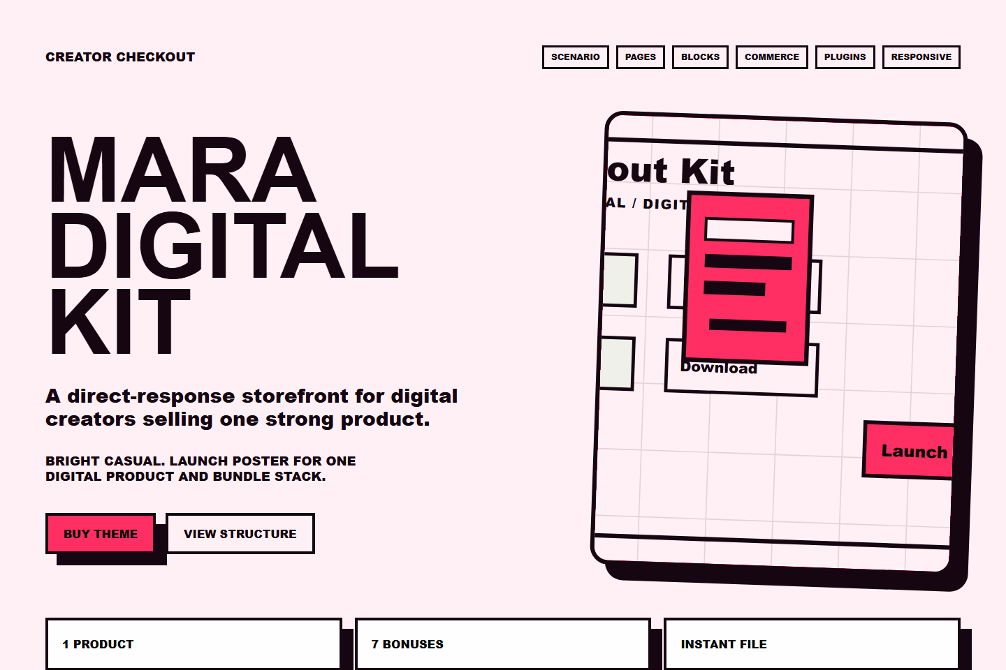 Creator Checkout preview