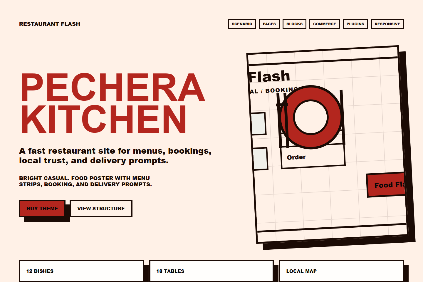Restaurant Flash preview