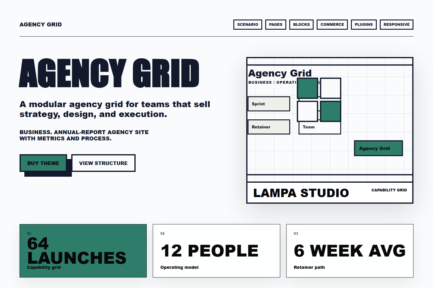 Agency Grid Діловий preview