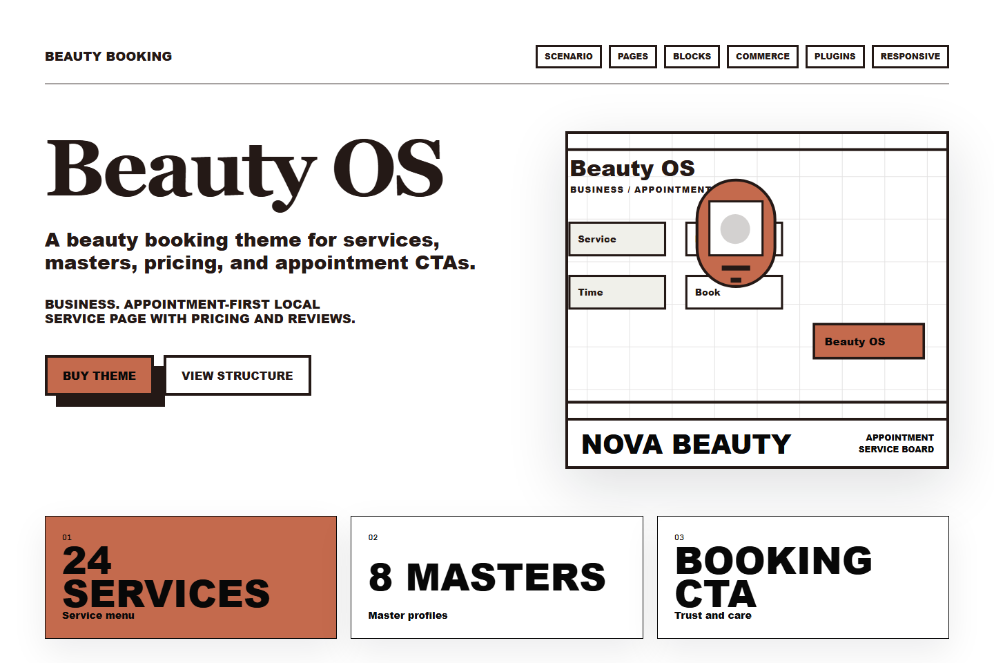 Beauty Booking Діловий preview
